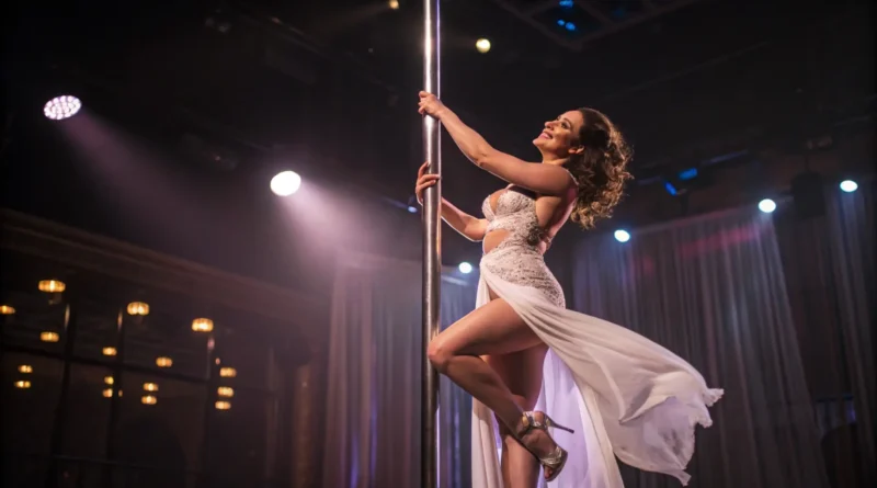 striptease in the strip club