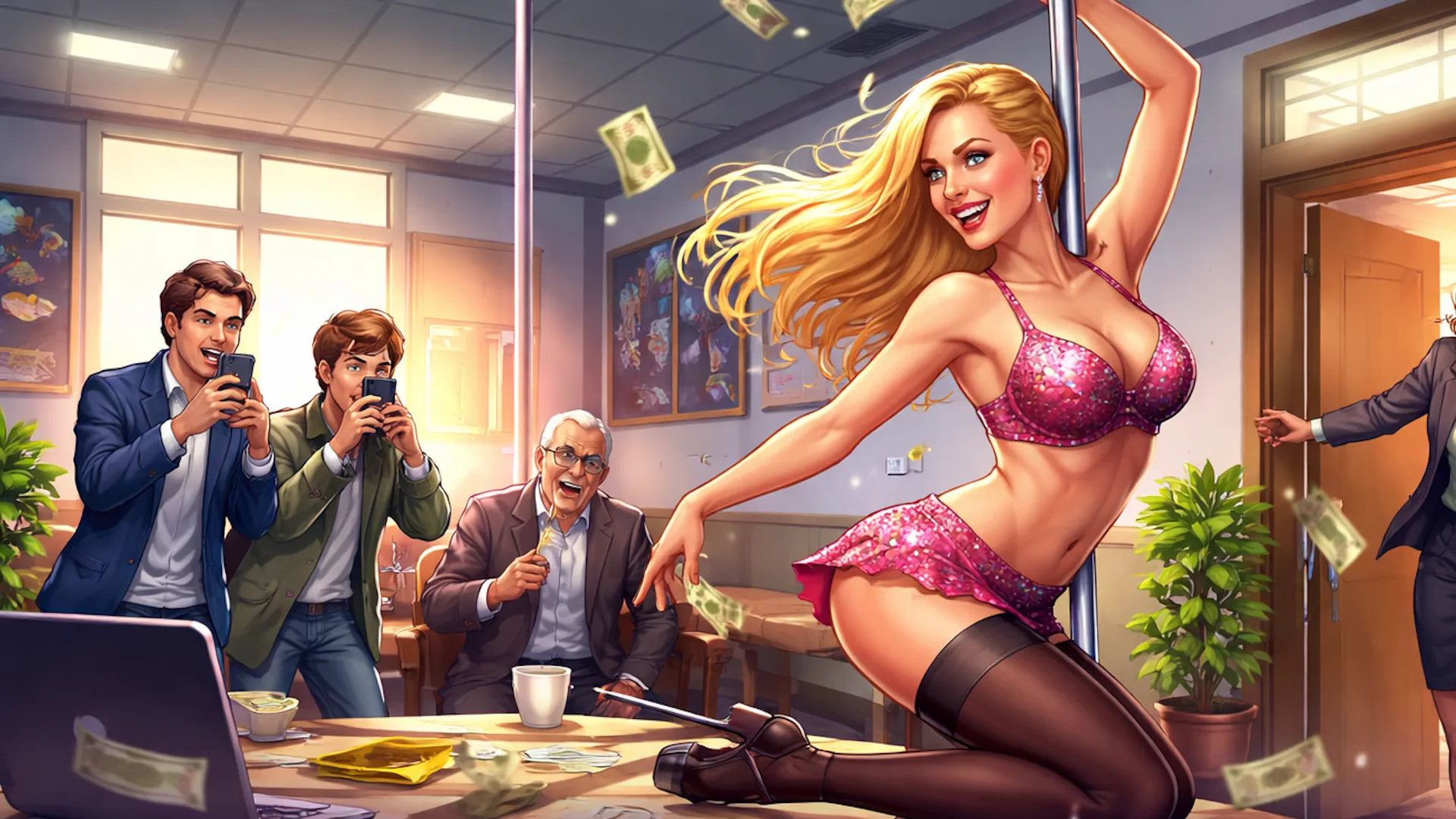 stripper in vienna school